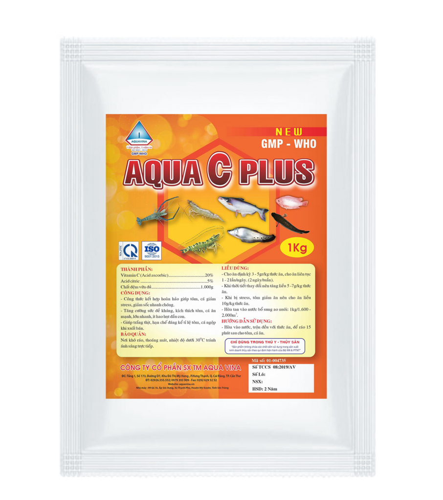 AQUA C PLUS – GIÚP TÔM GIẢM STRESS, GIẢM SỐC NHANH CHÓNG