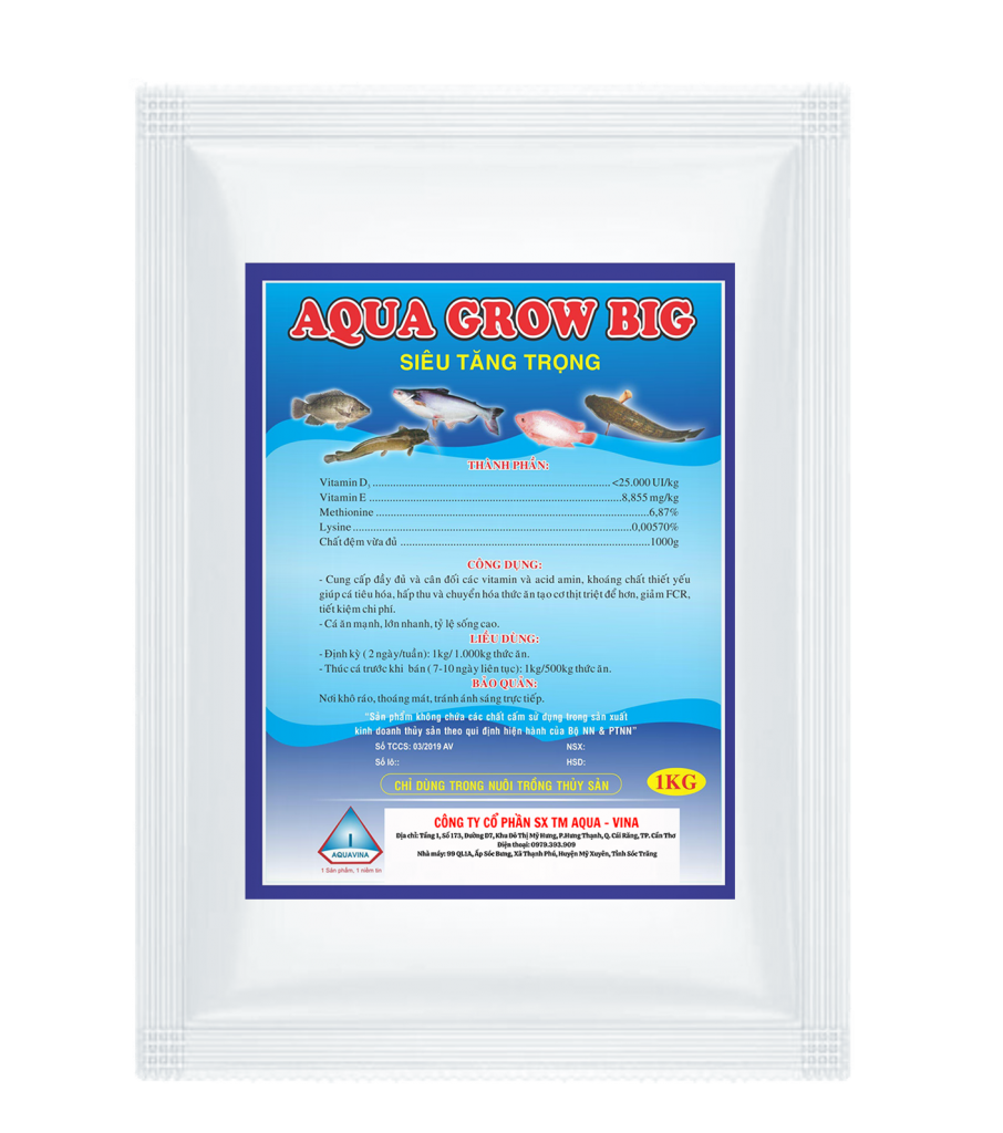 AQUA GROW BIG – SIÊU TĂNG TRỌNG