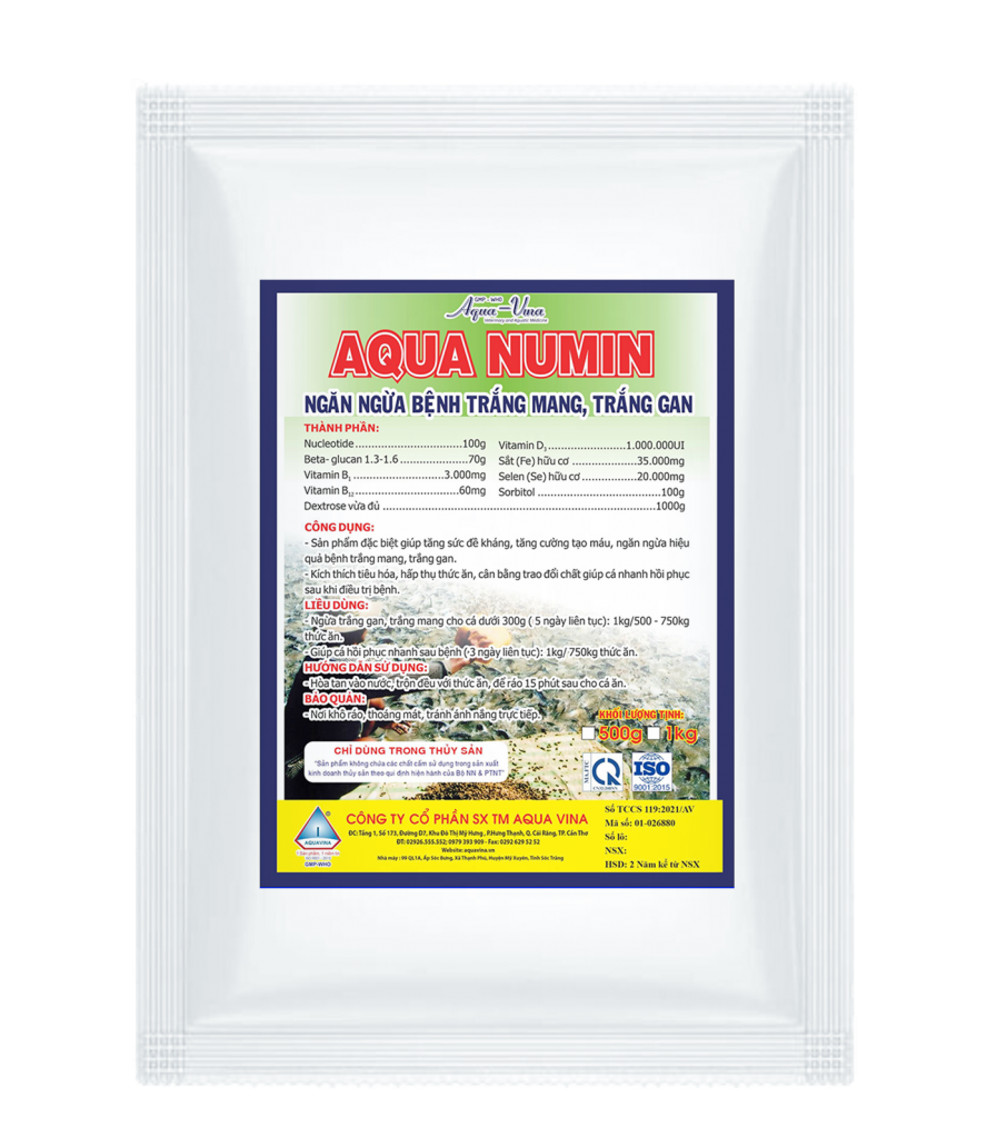 AQUA NUMIN – TĂNG SỨC ĐỀ KHÁNG, TĂNG CƯỜNG TẠO MÁU