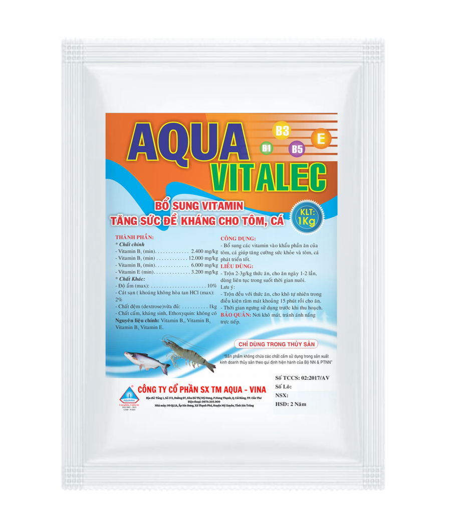 AQUA VITALEC (CÁ) – BỔ SUNG VITAMIN VÀO KHẨU PHẦN ĂN