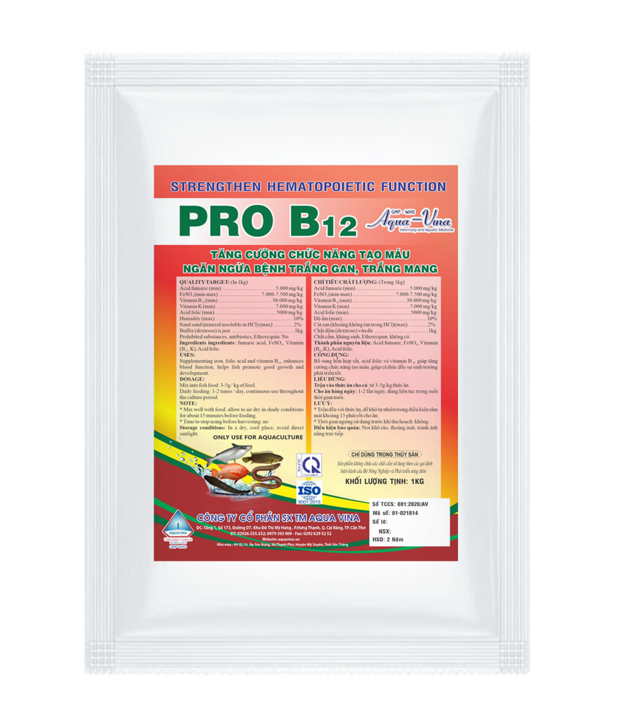 PRO B12 – TĂNG CƯỜNG CHỨC NĂNG TẠO MÁU