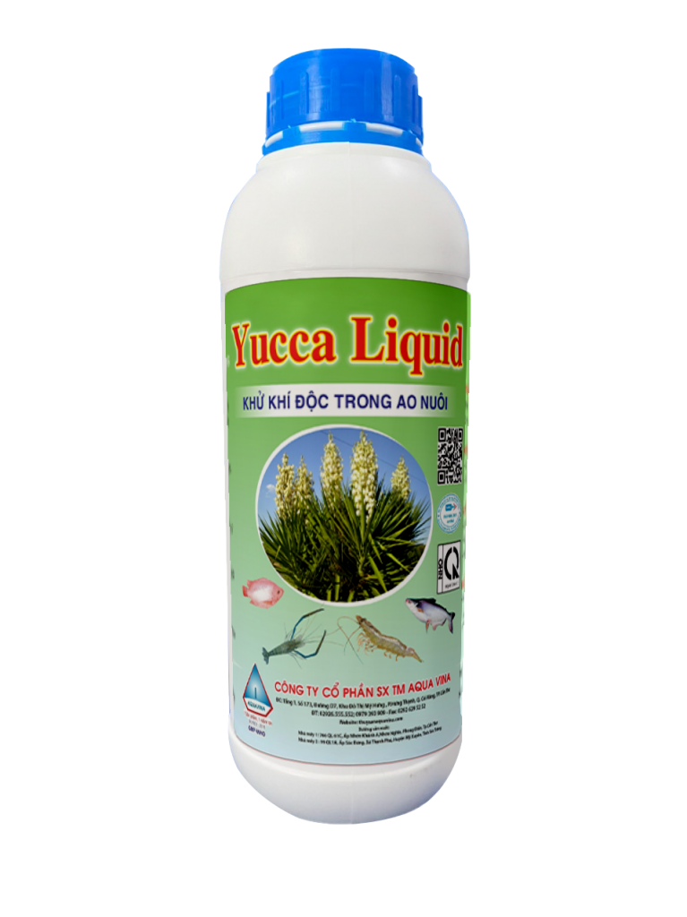 YUCCA LIQUID – KHỬ KHÍ ĐỘC TRONG AO NUÔI