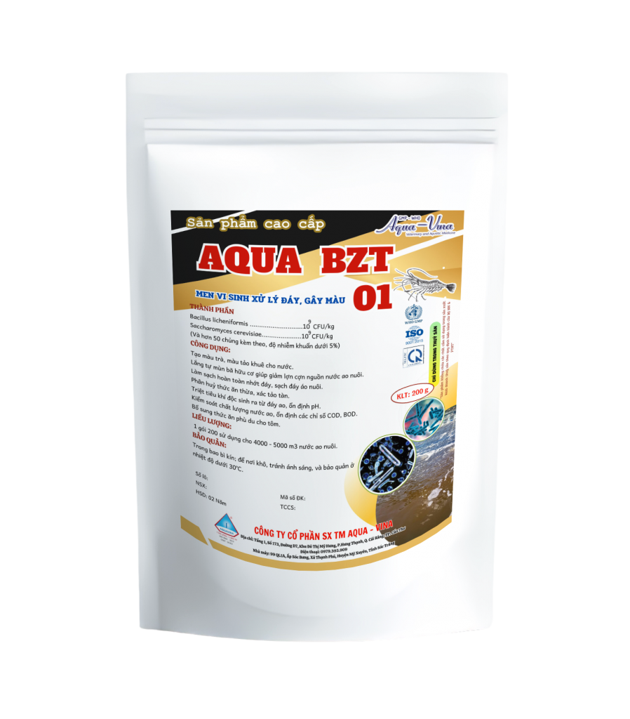 AQUA BZT 01 – LẮNG TỤ MÙN BÃ HỮU CƠ