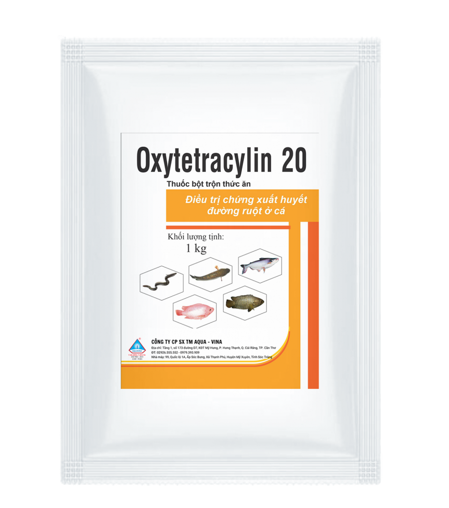 OXYTETRACYLIN 20 – ĐẶC TRỊ BỆNH XUẤT HUYẾT ĐƯỜNG RUỘT