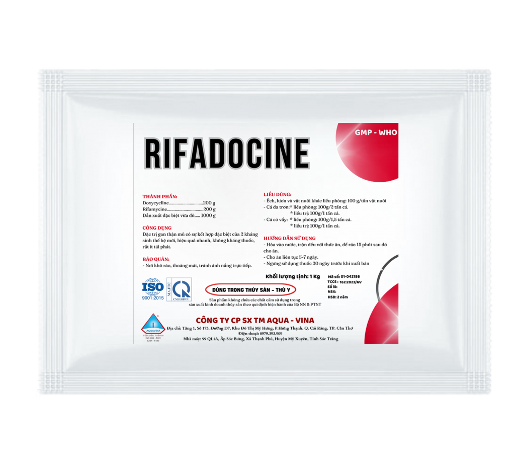 RIFADOCINE – ĐẶC TRỊ GAN THẬN MỦ