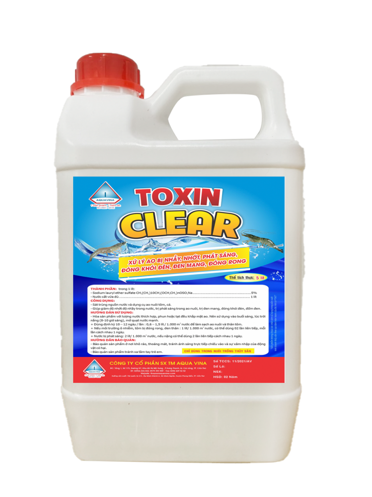 TOXIN CLEAR – XỬ LÝ AO