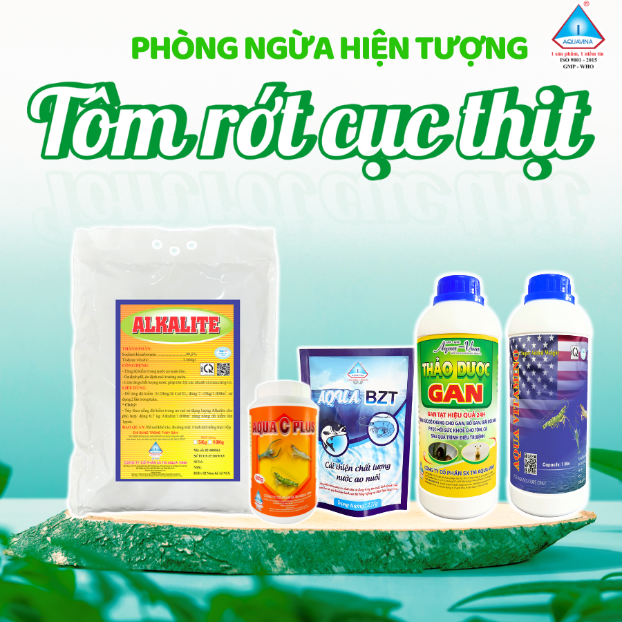 Sản phẩm phòng ngừa hiện tượng tôm rớt cục thịt