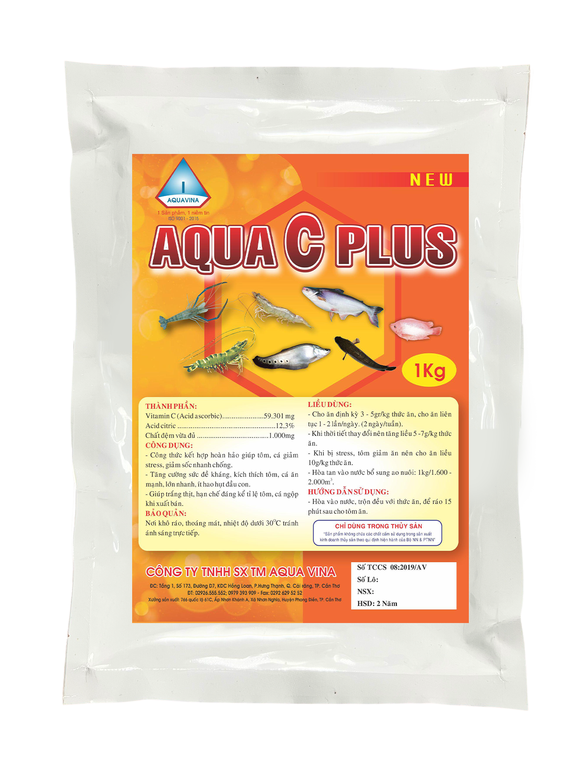 Hình ảnh: Sản phẩm Aqua C Plus từ Aqua-Vina