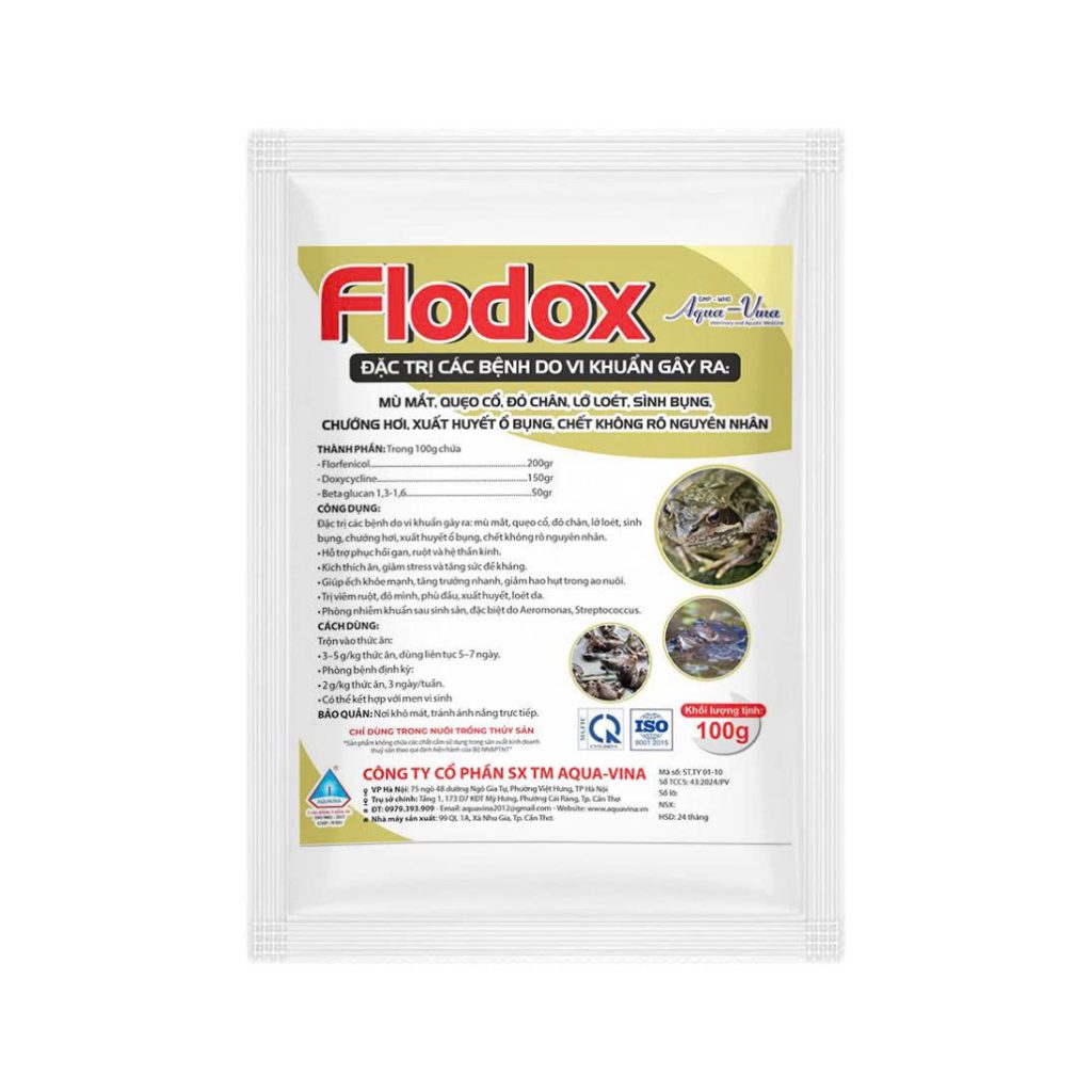 flodox nuôi ếch