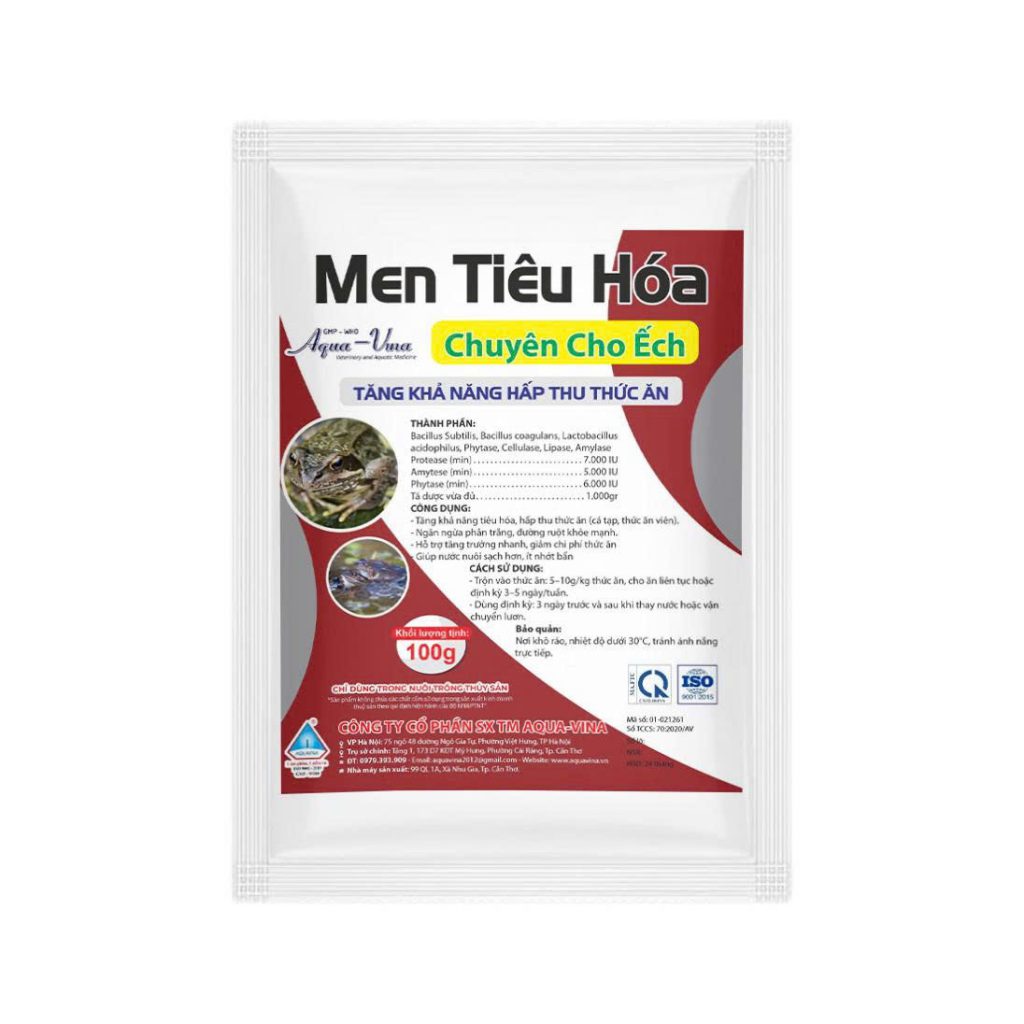 MEN TIÊU HÓA NUÔI ẾCH
